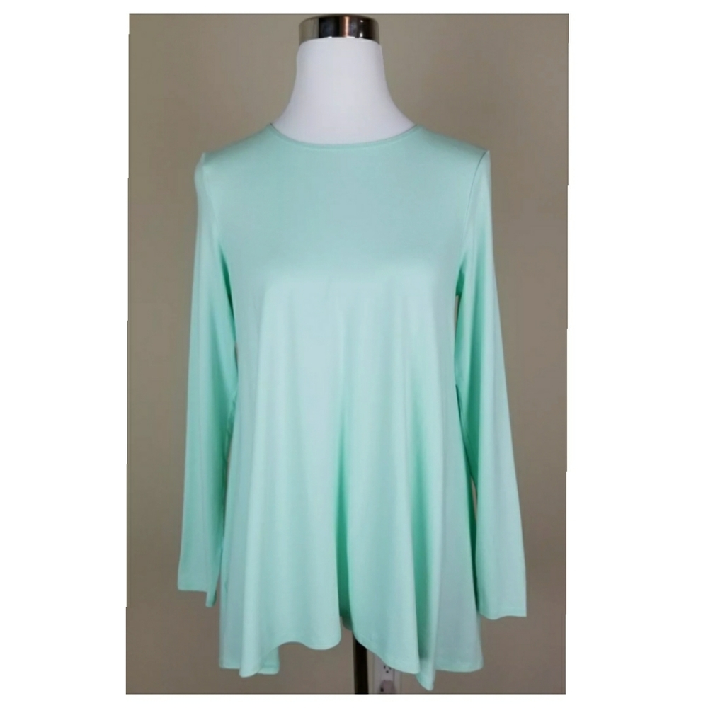EILEEN FISHER Crew Neck Long Sleeve Tunic